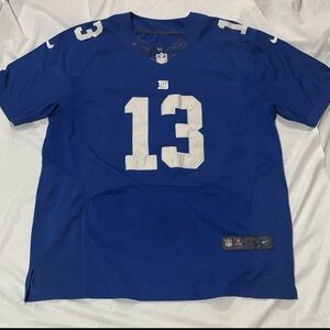 Nike On Field Odell Beckham JR NY Giants Jersey # 13 SZ.52